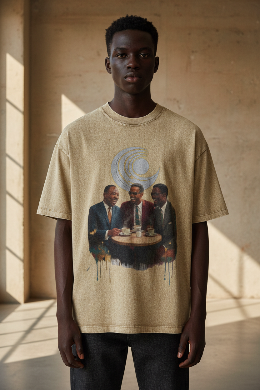 N.GRI.TUD — T-shirt Oversized Délavé III
